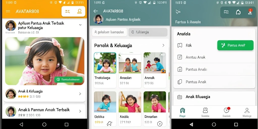 Tampilan antarmuka AVATAR808 yang intuitif dan mudah digunakan.