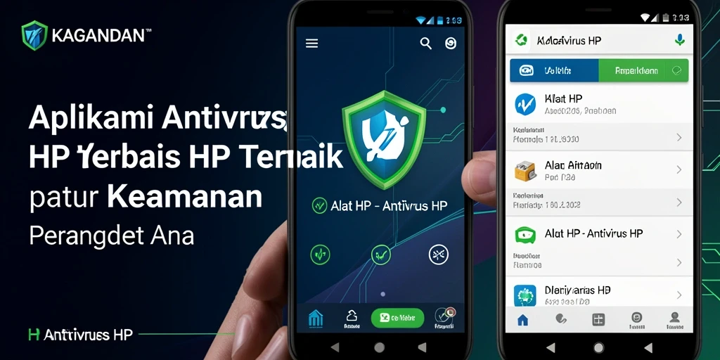 Tampilan antarmuka KAGANDAN yang sederhana dan fungsional.
