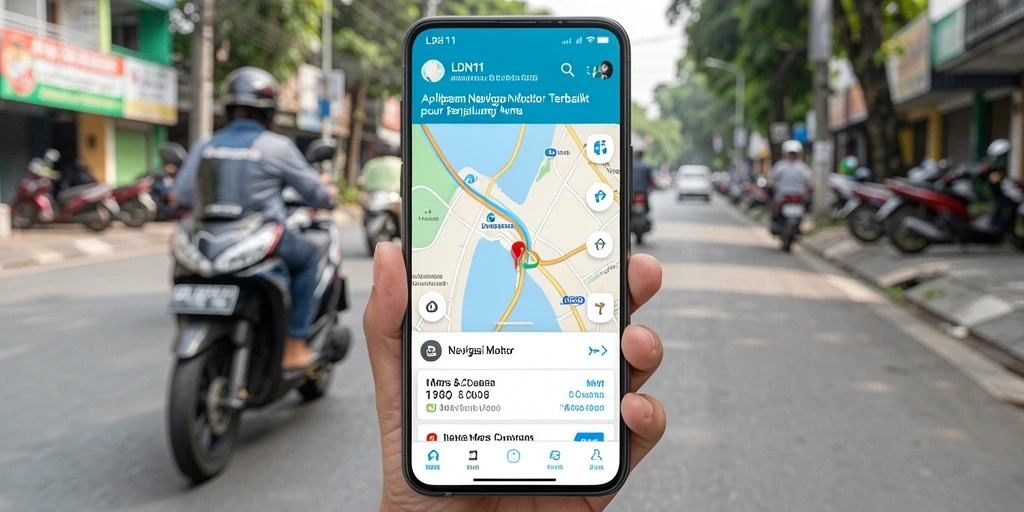 Antarmuka LDN11 yang ramah pengguna untuk navigasi motor.